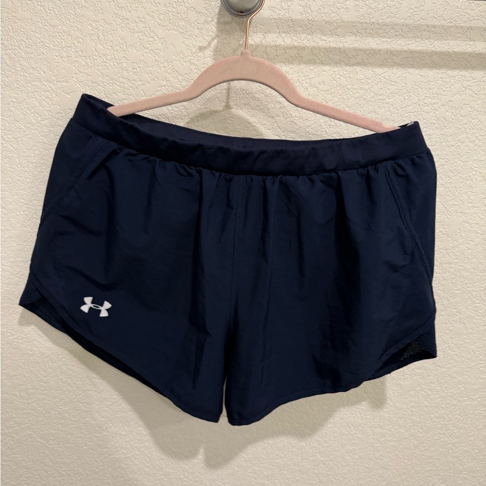 Under Armour Women's Dark Blue Athletic Shorts
